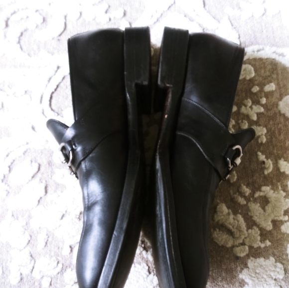 Salvatore Ferragamo Horse bit Loafers black silver main image 16